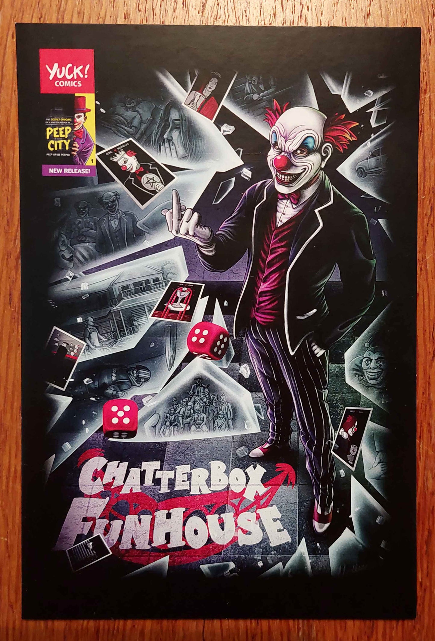 Postcard - Chatterbox Funhouse