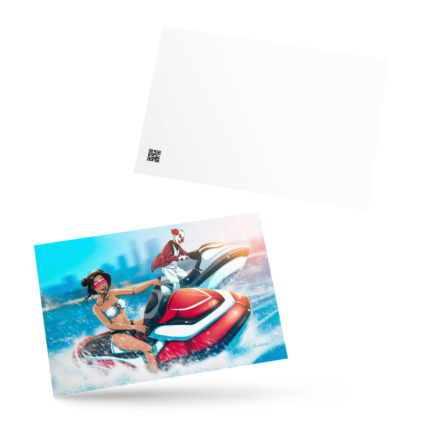 Postcard - Jet Ski Date