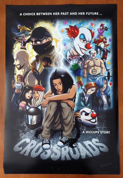 Luster Poster - Crossroads: A Hiccups Story