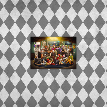 Matte Poster - Funhouse Family Portrait