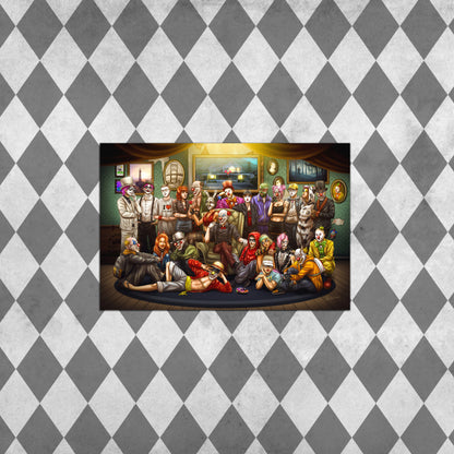 Matte Poster - Funhouse Family Portrait