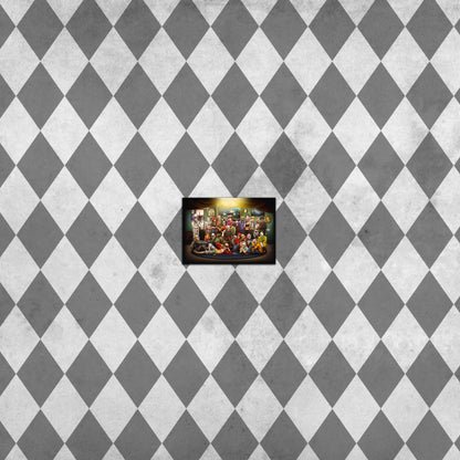 Matte Poster - Funhouse Family Portrait