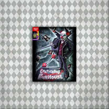 Matte Poster - Chatterbox Funhouse Comic Cover