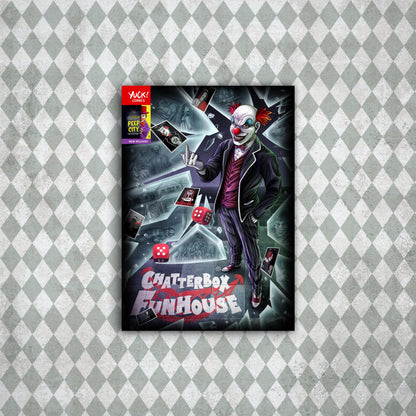 Matte Poster - Chatterbox Funhouse Comic Cover