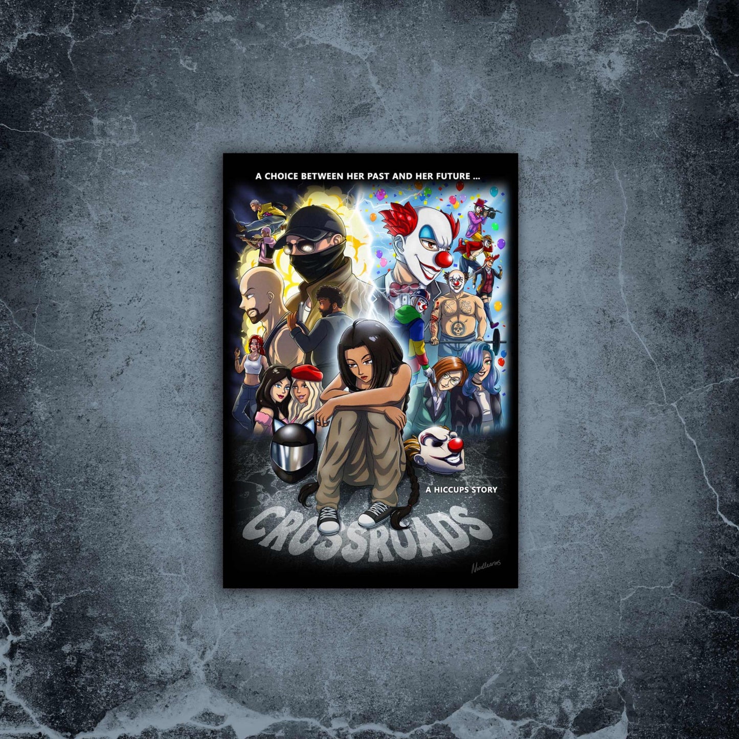 Matte Poster - Crossroads: A Hiccups Story