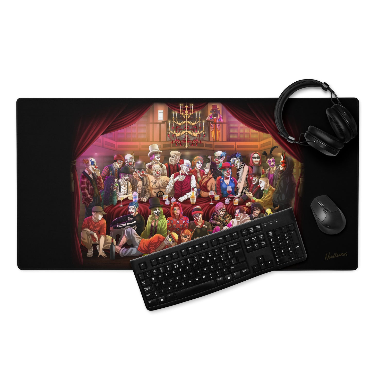 Clown Meeting Gaming Mouse Pad - 2 Variants