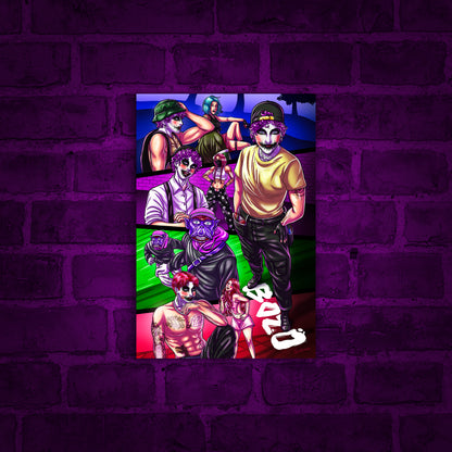 Matte Poster - Phases of Bozo
