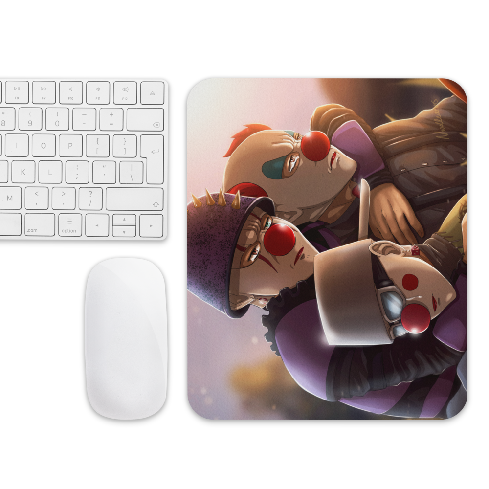 Broken Brothers Mouse pad