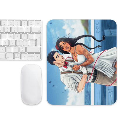 Red String of Fate Mouse pad