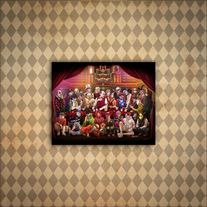 Luster Poster - Clown Meeting