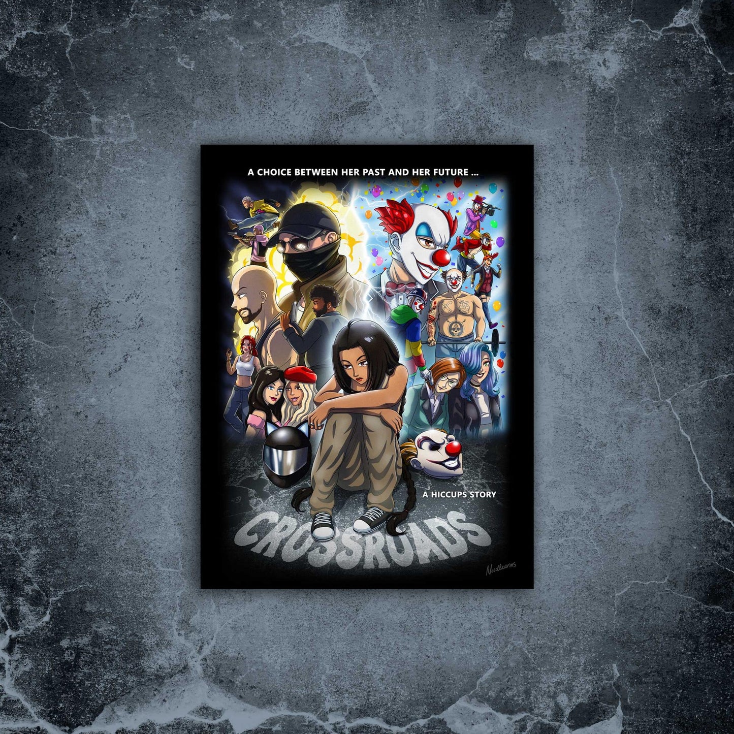 Luster Poster - Crossroads: A Hiccups Story