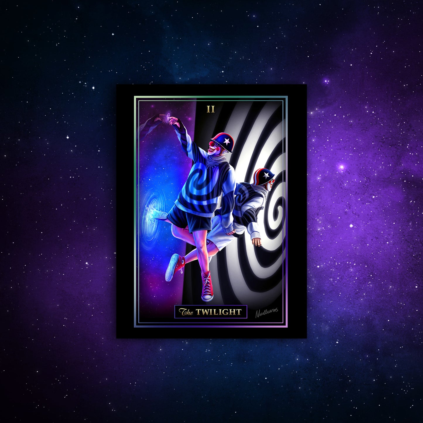 Matte Poster - The Twilight - Oracle Card