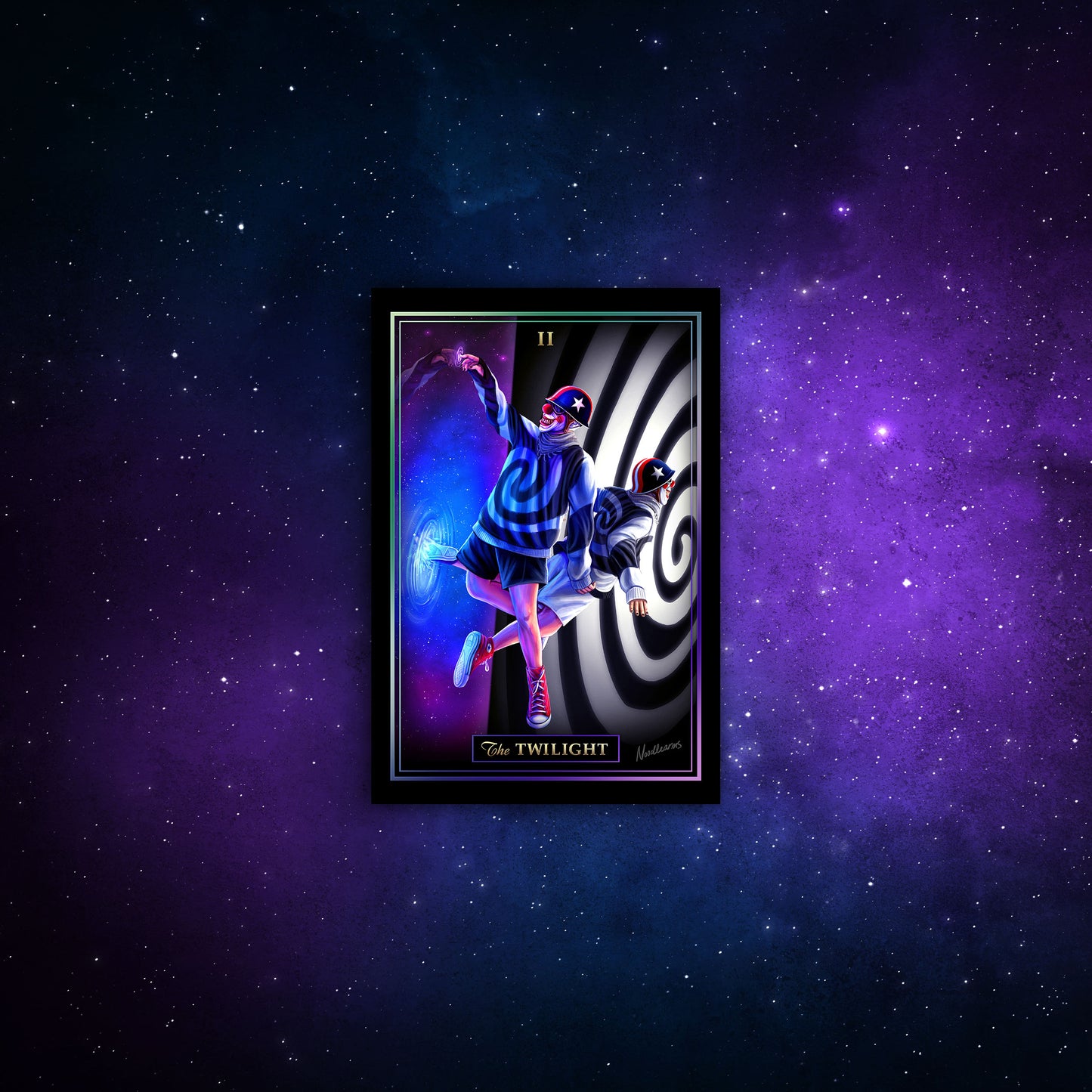 Matte Poster - The Twilight - Oracle Card