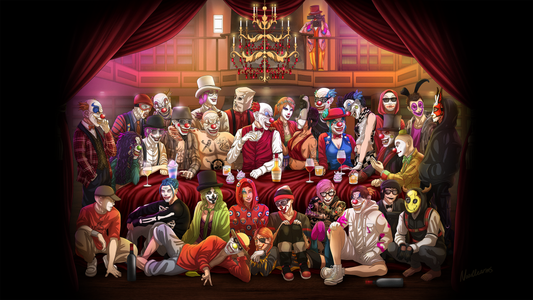 Clown Meeting - Desktop Wallpaper